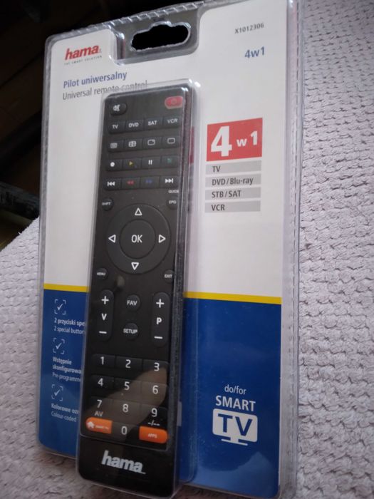 Nowy pilot uniwersalny 4 w 1