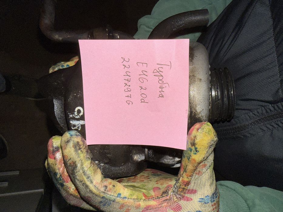 Турбіна Bmw e46 до-рест 2,0d