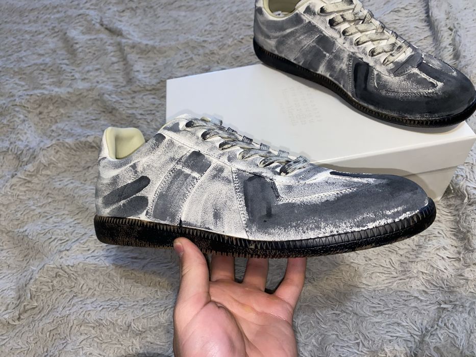 Кросівки Maison Margiela Replica Grafit Paint / Damage (Кеди GAT)