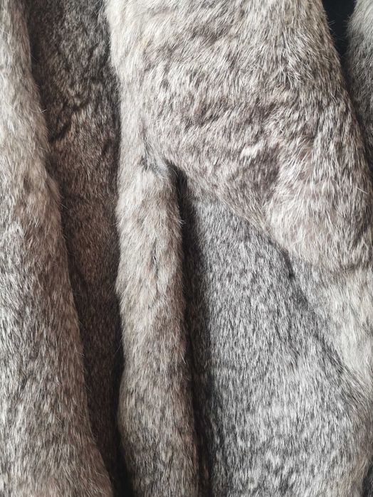 Casaco de senhora em pêlo de coelho