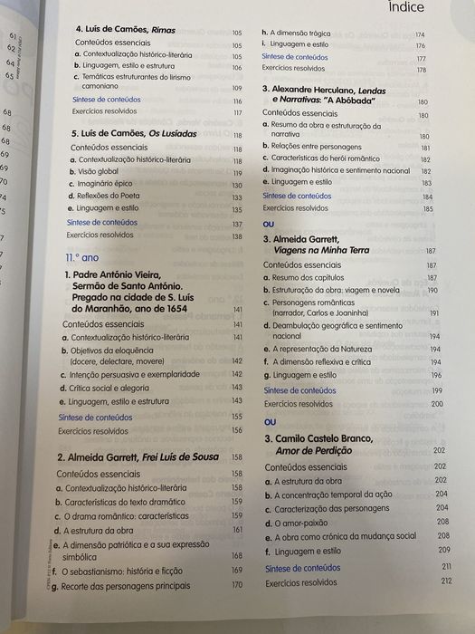 Livro de preparação para o exame final nacional de português -12o ano