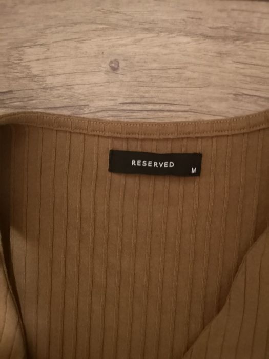 Sukienka Reserved rozmiar M stan bdb brązowa