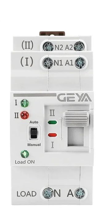 Автоматичний перемикач резерву GEYA G2R din 63А
