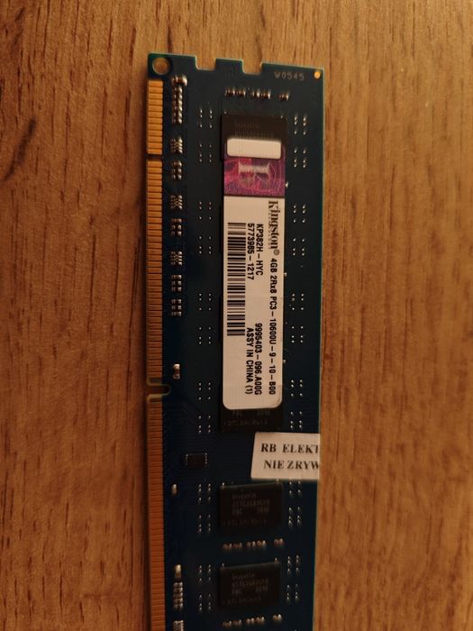 Pamięć RAM DDR3 4GB – Kingston