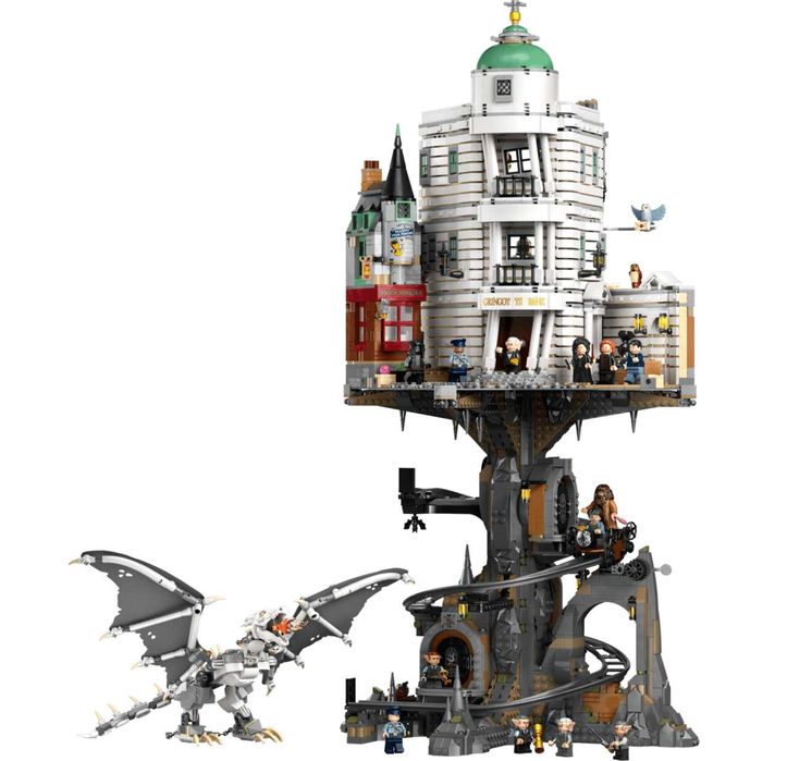 1 в 1 як LEGO Гаррі Поттер: Чарівний банк Ґрінґотс (76417), 4803 деталі