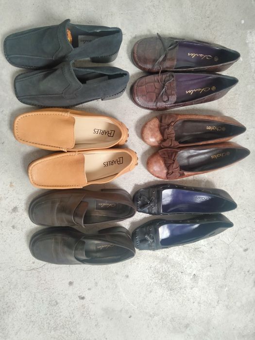 Sapatos, Mocassim e botins Novos Charles N 35