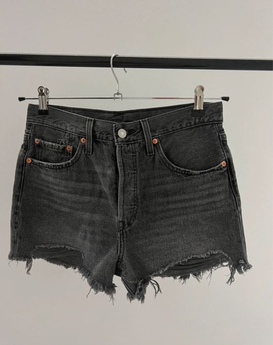 Levis 501 vintage style denim jeans spodenki szorty y2k oversize