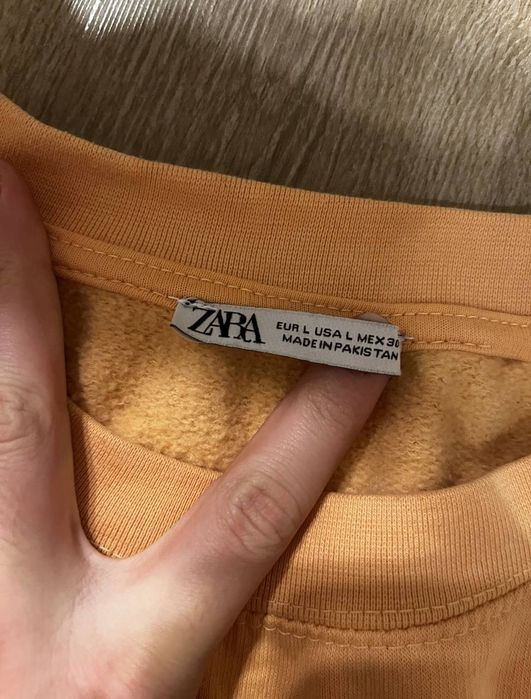 теплий лонгслів ZARA