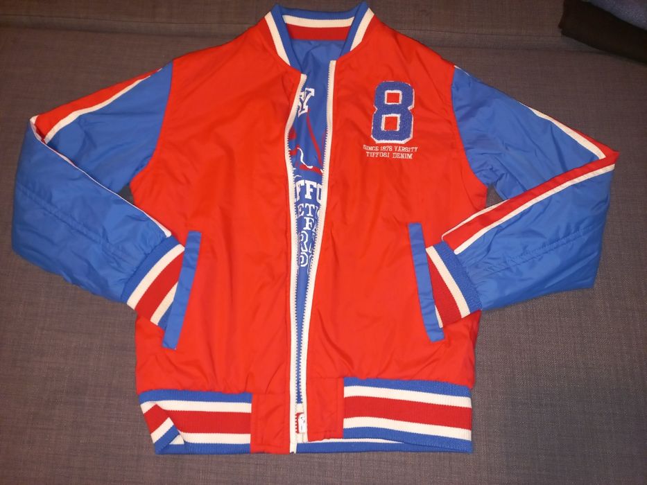 Casaco criança reversível 10 anos