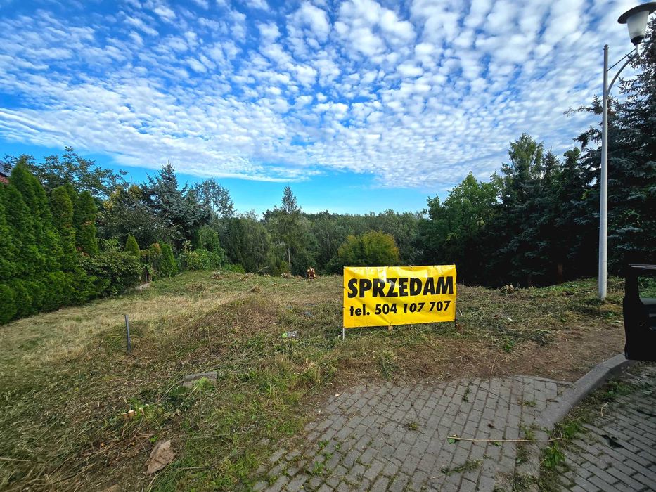 Działka budowlana 920 m2 Płock Podolszyce Płd. z projektem domu