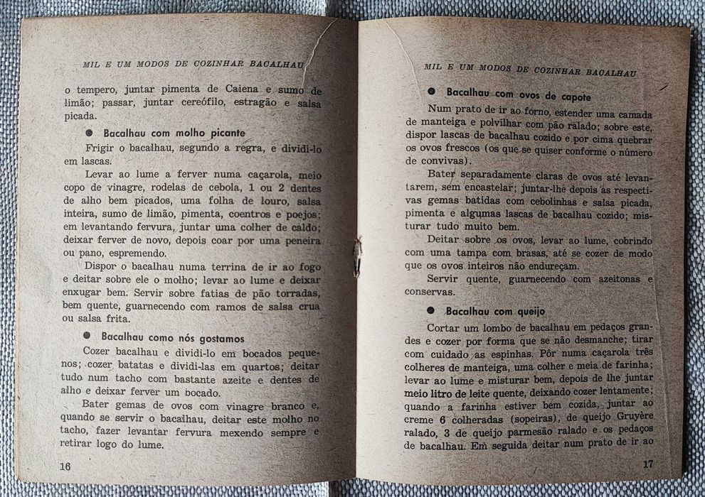 Mil e Um Modos de Cozinhar Bacalhau - 1975