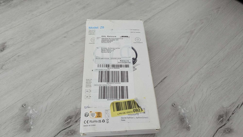 Підставка для ігрових навушників New Bee Z8 з RGB підсвічуванням Black