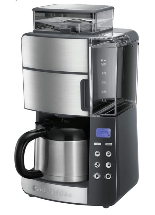 Cafeteira com moedor de grãos
