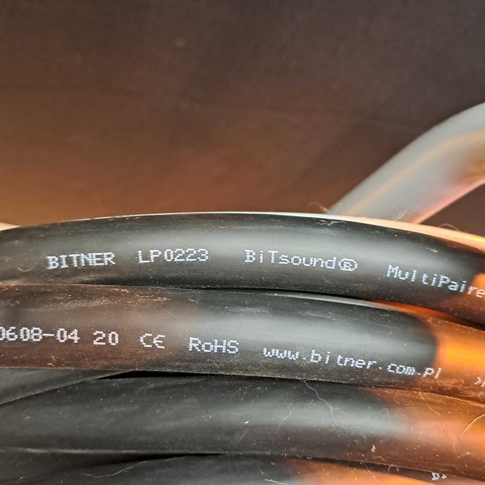Kabel Multicore x16 30m na bębnie