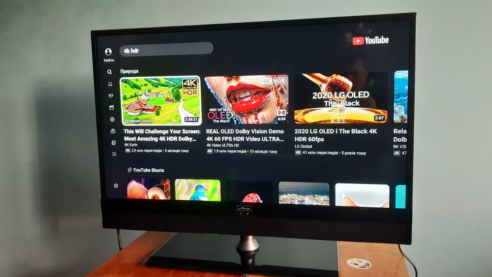 32" METZ з YOUTUBE модель 32TZ37 COSMO 32 , гарантія 6 місяців!!!