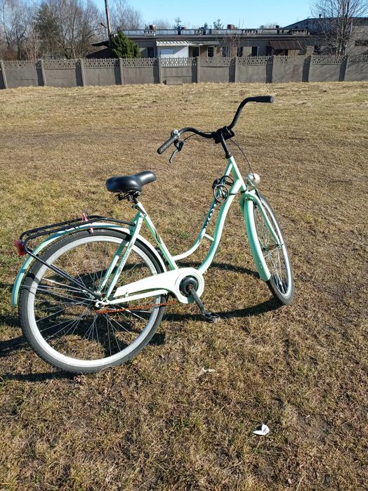 Rower damski Miętowy