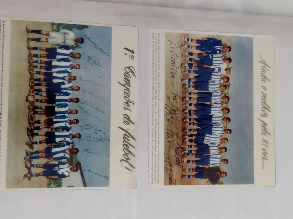 Foto biografia do tricampeão Porto