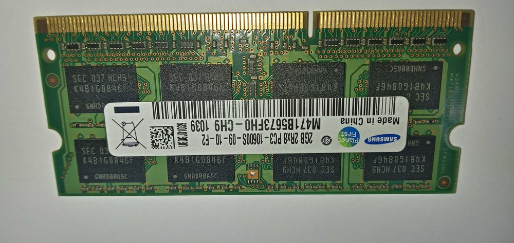 Pamięć  ram 3GB  DDR2 .DDR