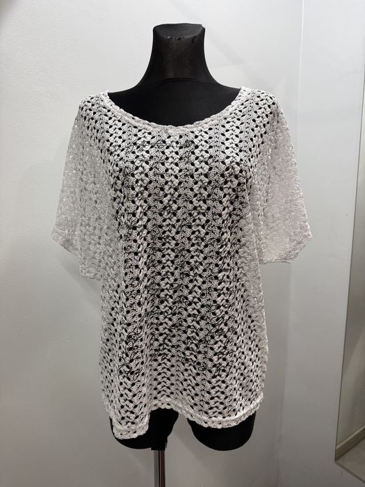 Bluzka zbiz ażurek L