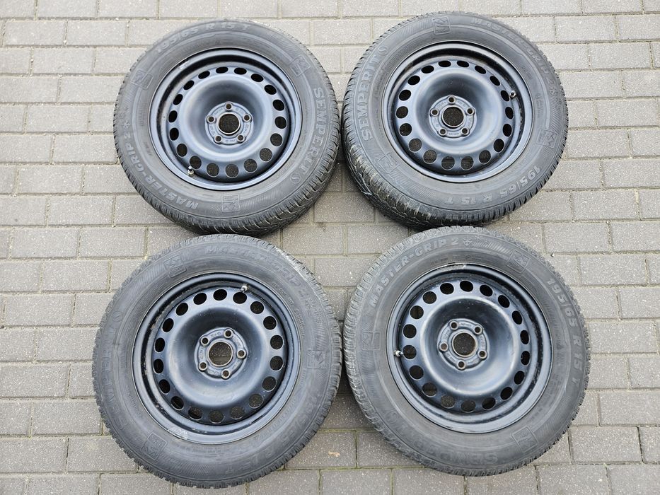 4x Felgi stalowe OPEL 6.0 x 15 5x105 ET37 Astra + czujniki TPMS [1222]