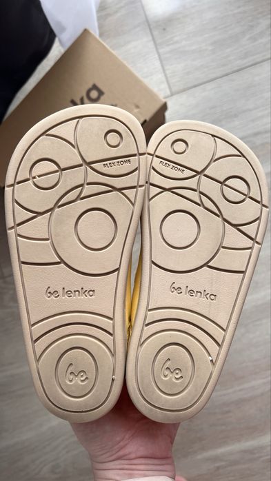 Buty barefoot Be Lenka Bounty Kids 30 żółte