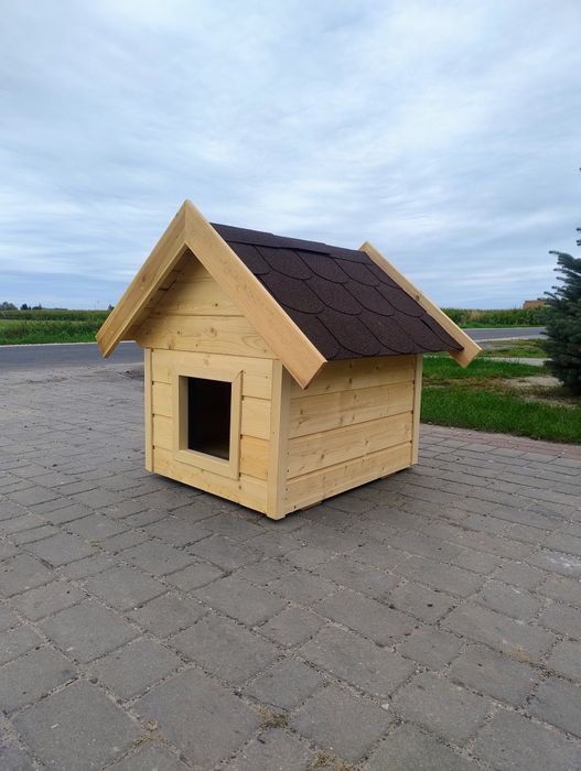 Drewniana Buda Psa 80 x 65