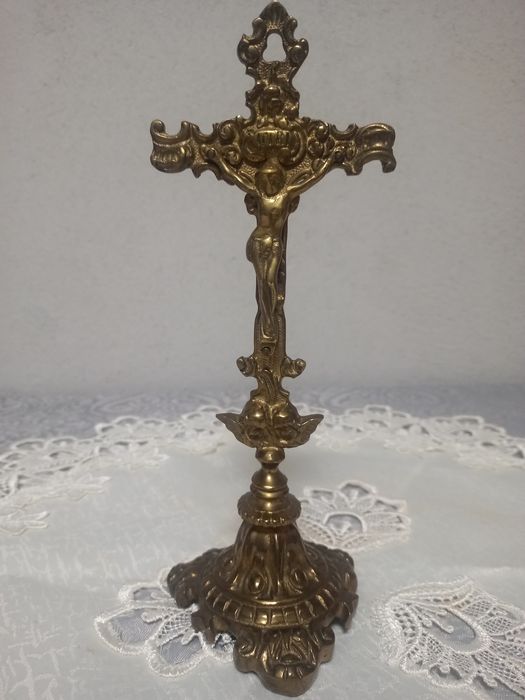 Zestaw kolędowy mosiężny