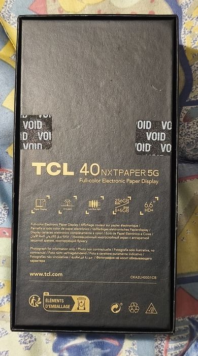 TCL 40 Nxtpaper 5G, como novo