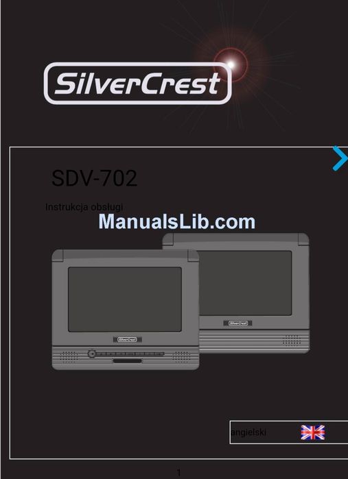 SilverCrest zestaw tv do auta na zagłówki