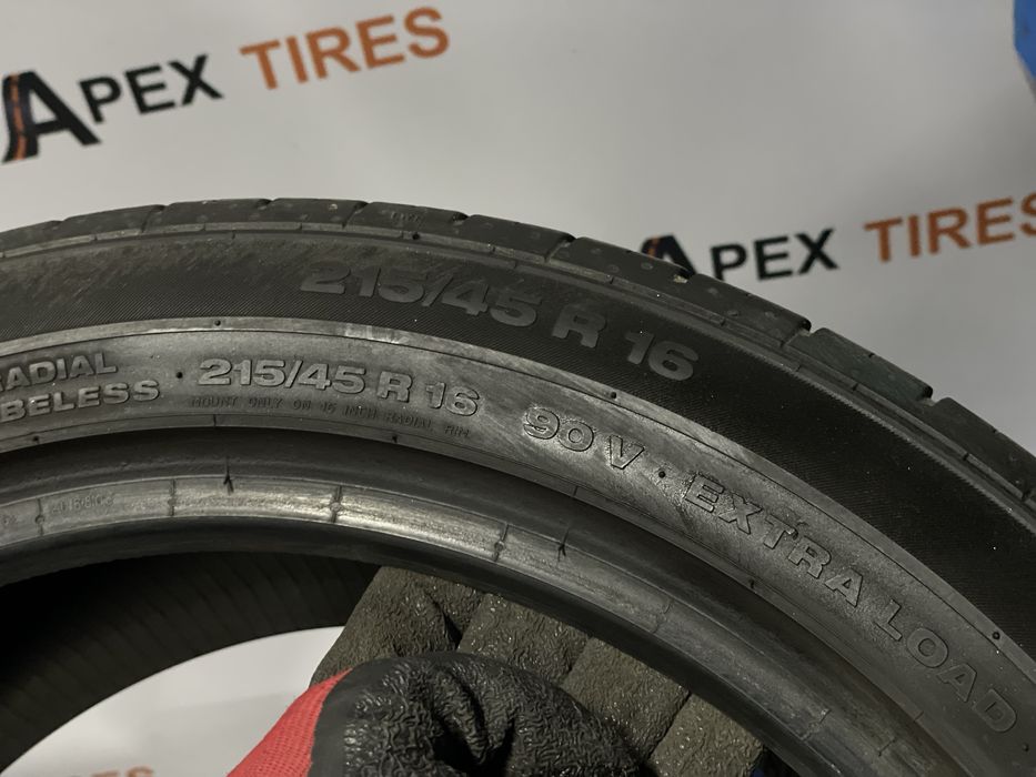 Продам пару літніх шин Continental 215/45 R16