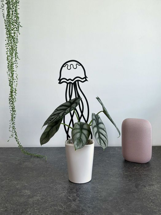 Podpórka do roślin kwiatów JELLYFISH druk 3D monstera