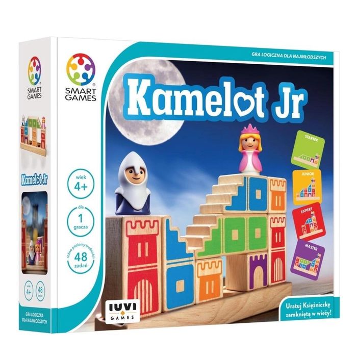 Smart Games Kamelot Junior (PL) IUVI Games IUVI Games pudełko,293x246