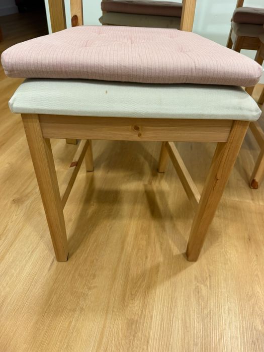 Mesa extensível + 4 cadeiras de carvalho - TONSTAD IKEA
