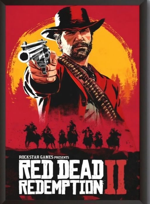 Диск RDR 2 Red Dead Redemption 2 ps4, ps5