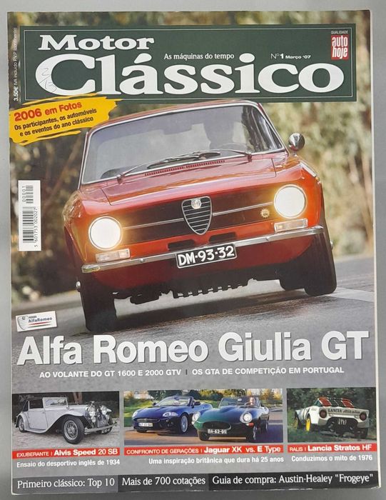 Revistas automóvel Motor Clássico