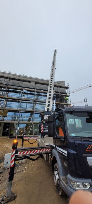 Mini żuraw Pająk 18m HDS Dźwig Dekarski 32m Smartfift