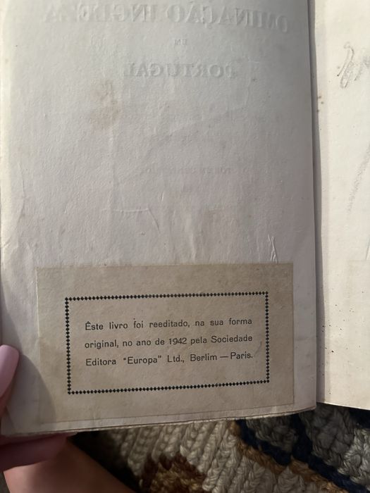 Livro “A Dominação Inglesa”