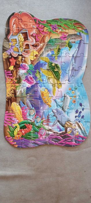 Dois Puzzles (2x60 peças) da Clementoni