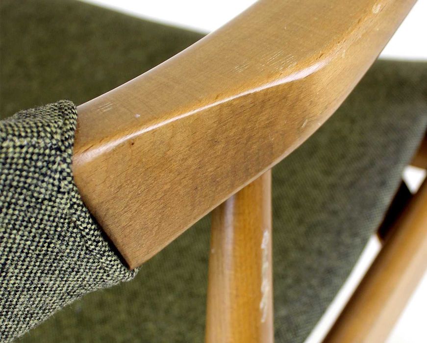 1xKrzesło gabinetowe Casala Niemcy lata 60. Mid-Century modern vintage