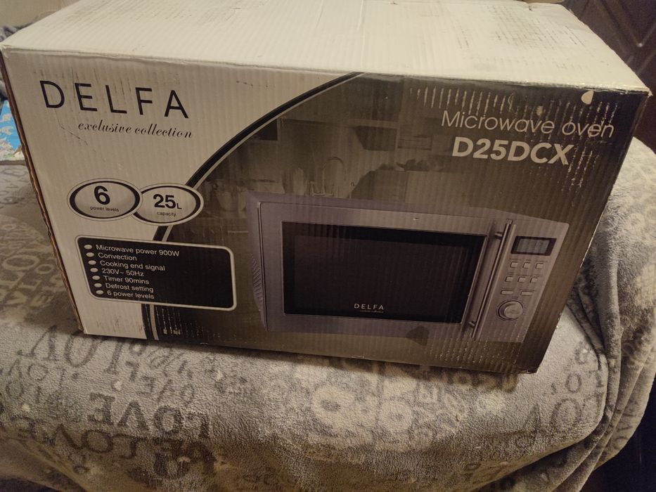 Микроволновка СВЧ с грилем DELFA D25DCX