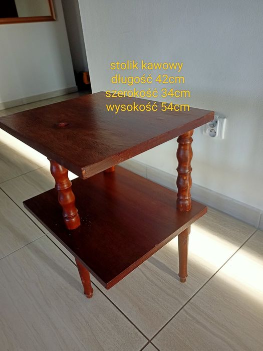 Stolik kawowy po renowacji