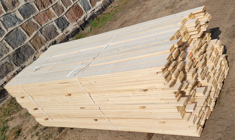 Deska elewacyjna szalówka podbitka boazeria pióro-wpust ŚWIERK 17mm