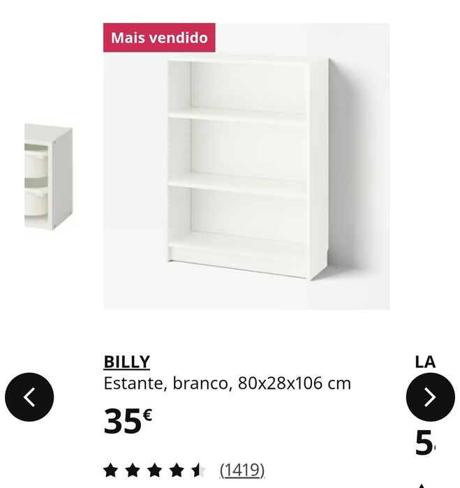 3 Estantes por 45€