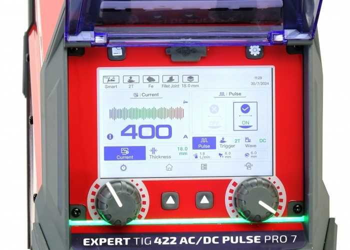 Spawarka Ideal EXPERT TIG 422 AC/DC PULSE Pro7 LCD