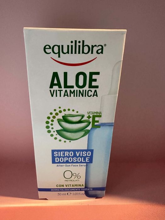 Equilibra Aloe Vitaminica serum do twarzy po opalaniu