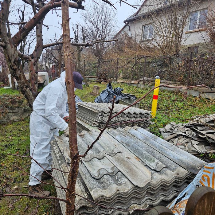 Azbest , demontaż , odbiór , utylizacja