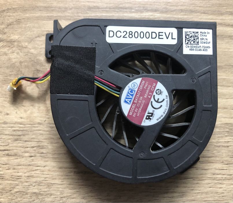 Система охлаждения видеокарты для ноутбуков Dell  m4800