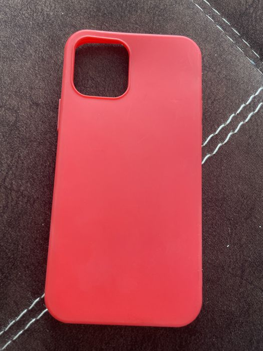 Чохол червоний, айфон 12 про