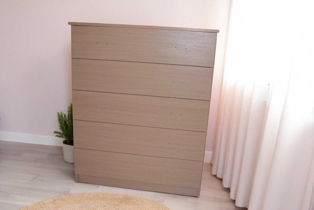 Camiseiro com 5 Gavetas – Novo | Já Montado | Entrega Grátis