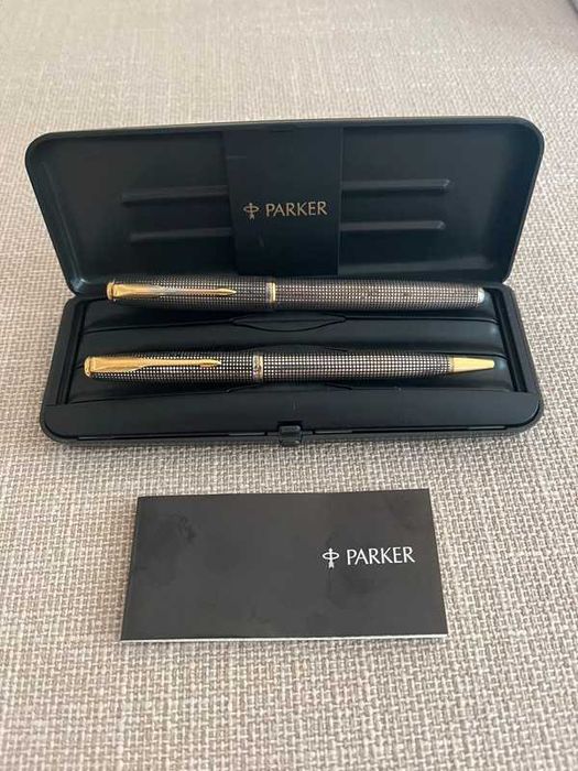 Canetas Parker Sonnet Cisele Silver GT